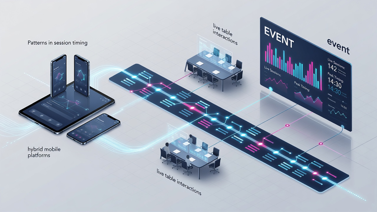 Statistische Auswertung von Sitzungszeiten und Belohnungsfortschritt in mobilen Wett-Apps